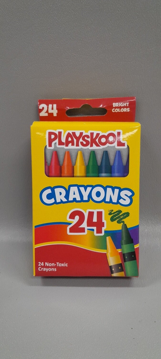 24pc Crayons