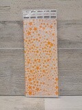 20pc Wristband Stars Neon Orange