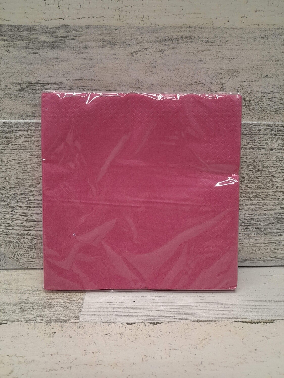 20PC LUNCH NAPKIN HOT PINK