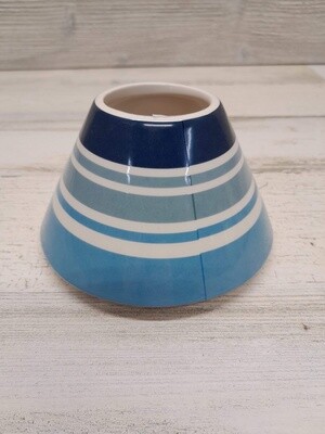 Jar Candle Shade Blue Stripe