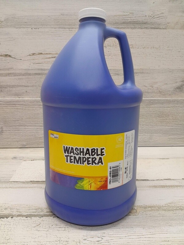 Gallon Washable Tempera Blue