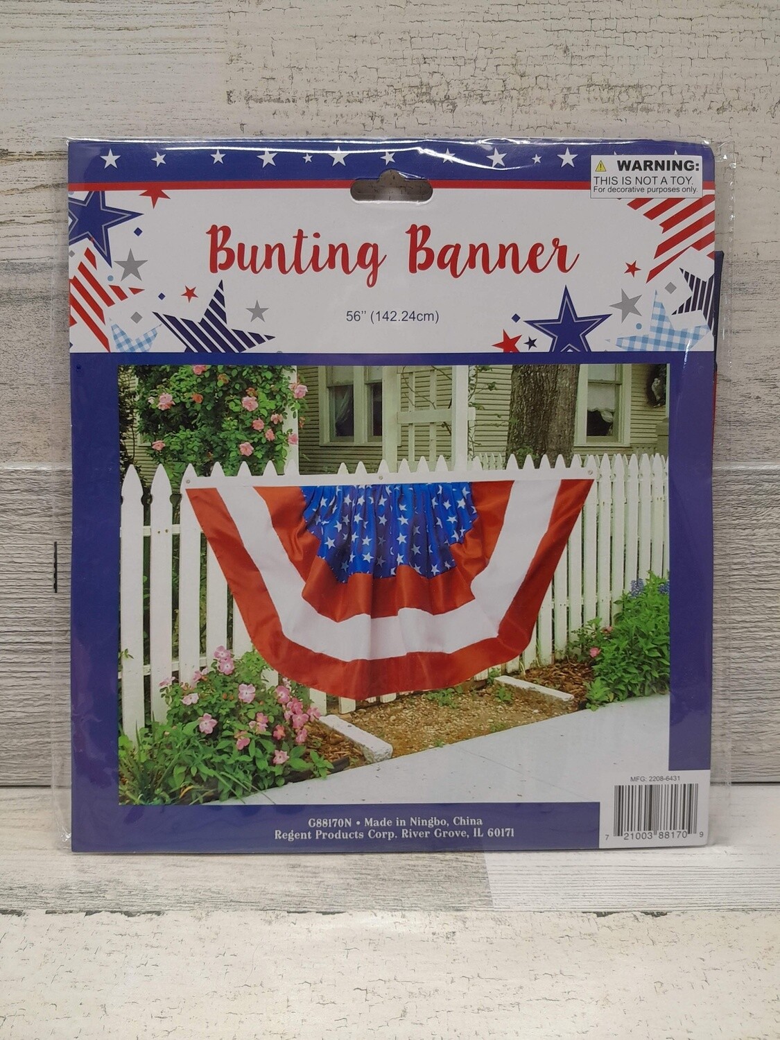 56" Patriotic Bunting