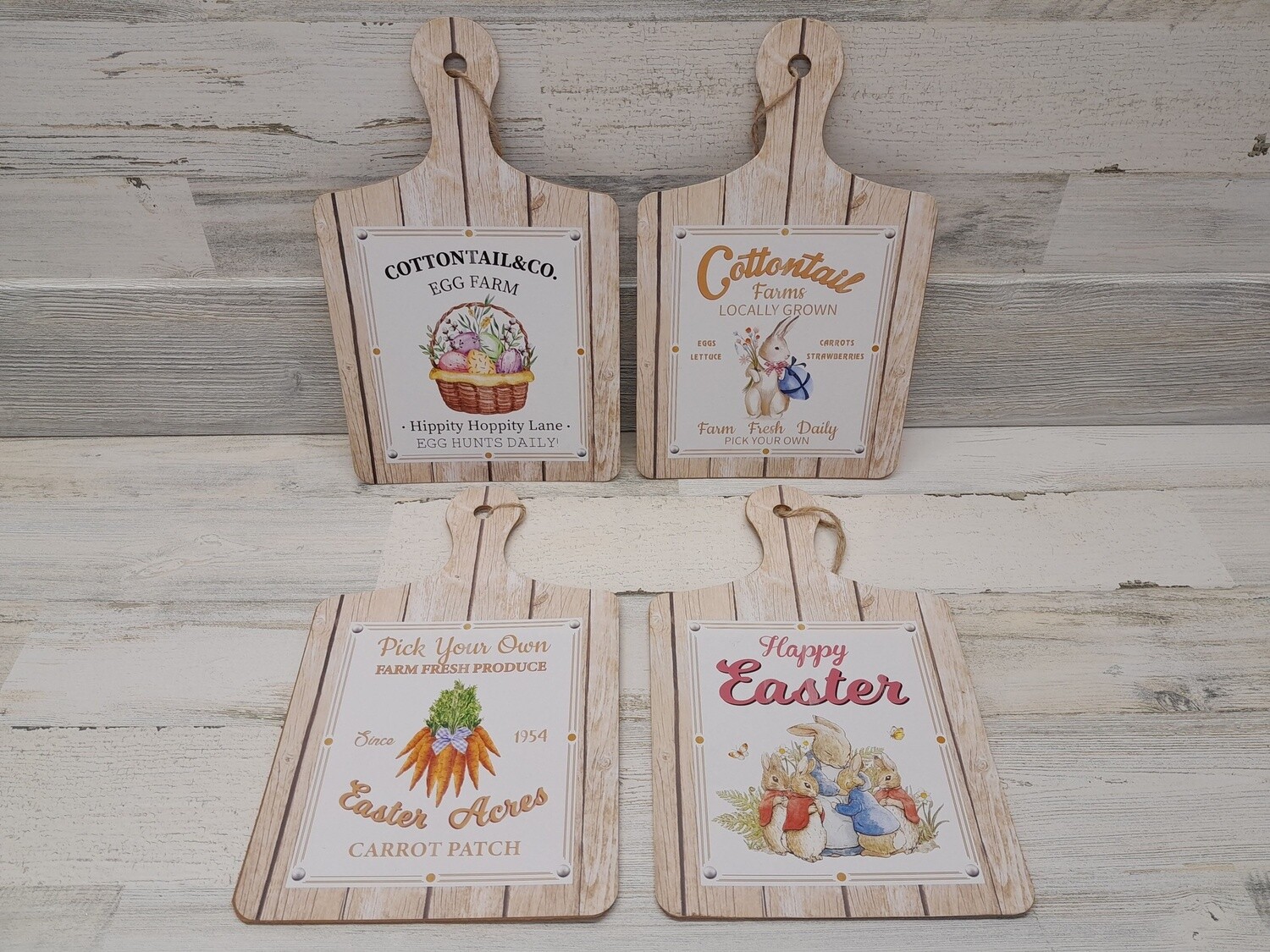 EASTER WALL PLAQUE ASSORTED