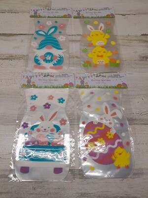 15PC 9"X5" EASTER LOOT BAG ASSORTED