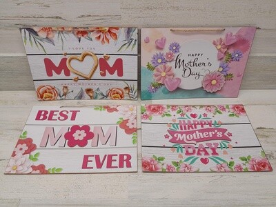 MOTHERS DAY WALL PLAQUE ASSORTED