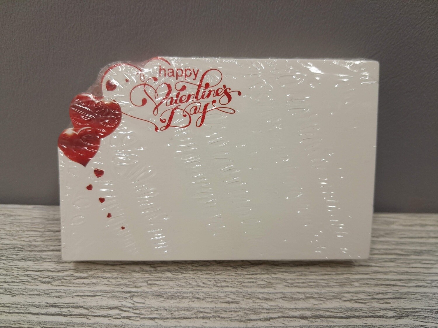 50pc Enclosure Cards Happy Valentines Day (Bubble Hearts)