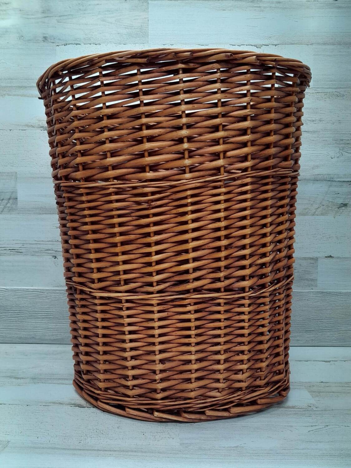 Tall Oval Basket Dk. Brown (#2)