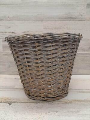 *Round Pot Basket With Liner 1014 (#4) *Round Pot Basket With Liner 1014 (#4)