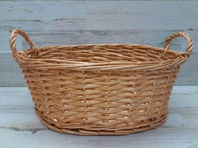 Double Handle Oval Basket Natural 7519 (#2)