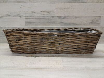 *Rectangle Basket With Liner 19734 (LG) *Rectangle Basket With Liner 19734 (LG)