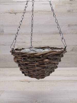 *Round Hanging Basket With Liner 1805156 (LG)