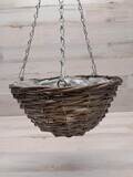 *Round Hanging Basket With Liner 1805156 (MD)