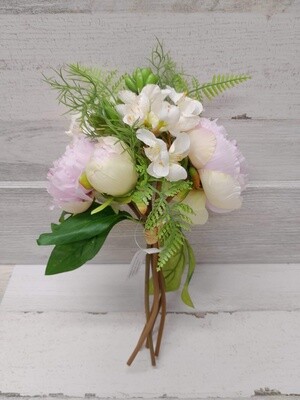 11&quot; Peony/Hydrangea Bouquet x6 Beauty/Cream