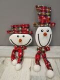 Snowman Head Ornament Assorted