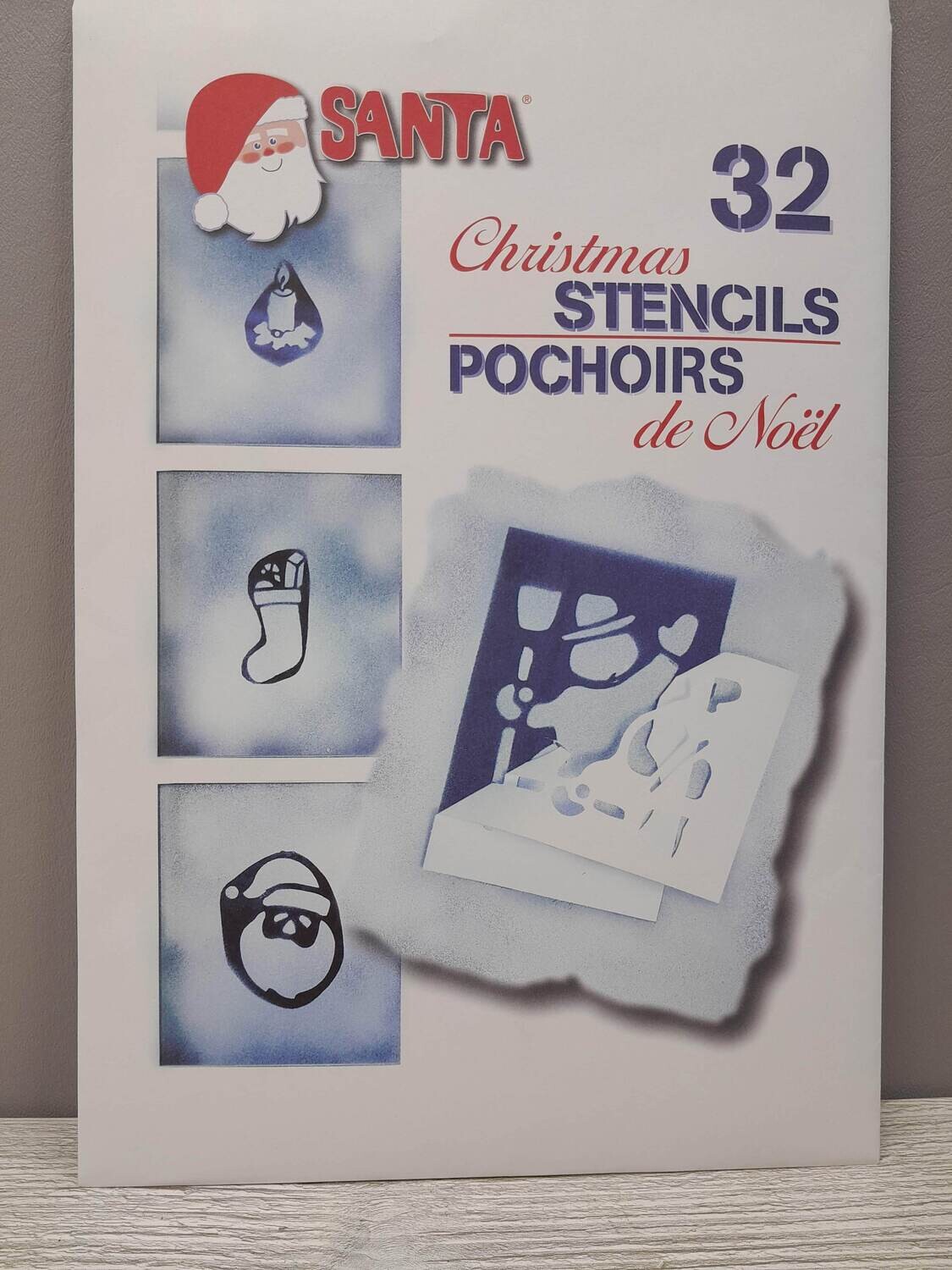 32pc Christmas Stencils