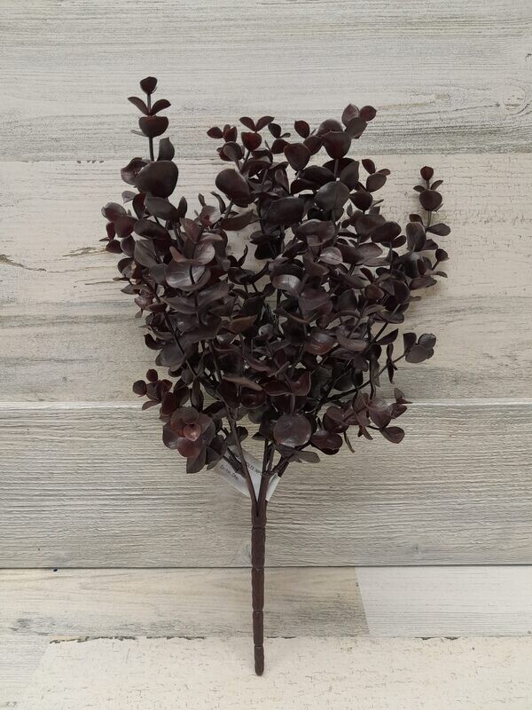 15&quot; Eucalyptus Pick Burgundy