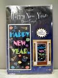 30&quot;x5&#39; Happy New Year Door Cover