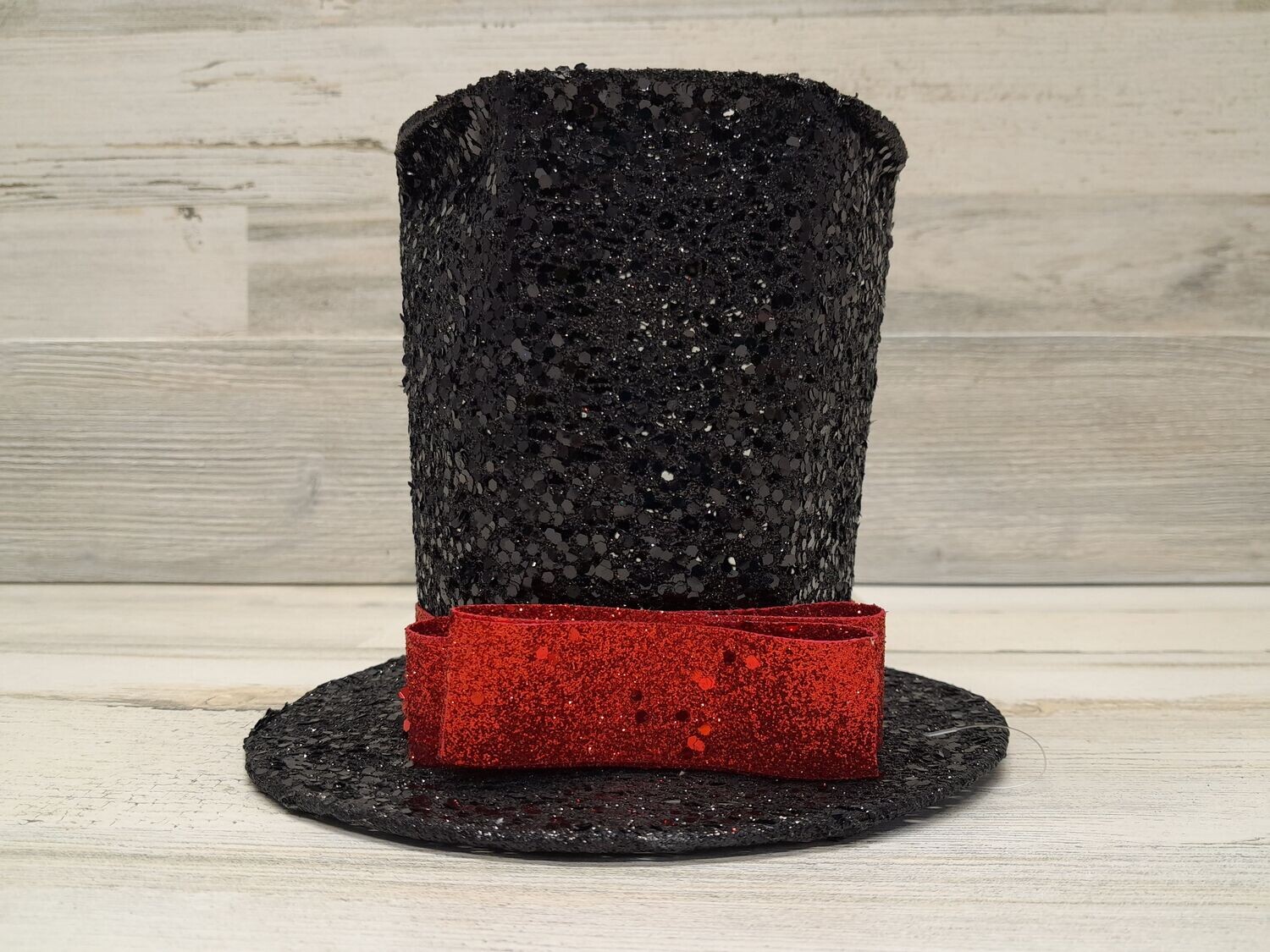 7.75&quot; Glitter Top Hat