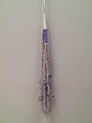 1pc Pearl Tassel Ornament Purple