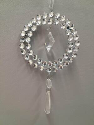 *6&quot; Dangling Crystal Ornament