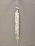 11&quot; Hanging Pearl Ornament Iridescent