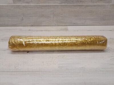 16&quot;x10yd Crushed Metallic Bright Gold