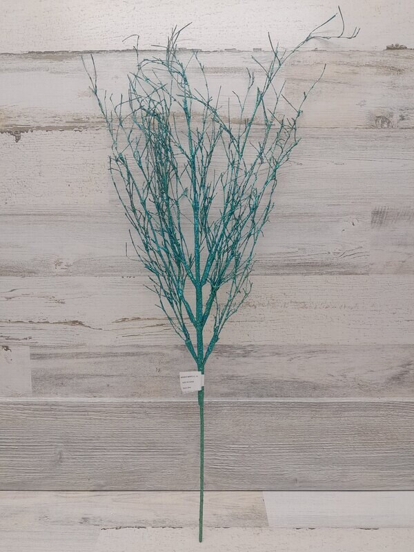 29&quot; Glitter Twig Blue