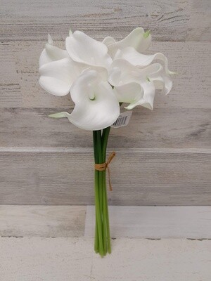 14&quot; Calla Lily Bundle x9 Cream