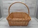 Single Handle Square Basket Natural 5596 (LG)