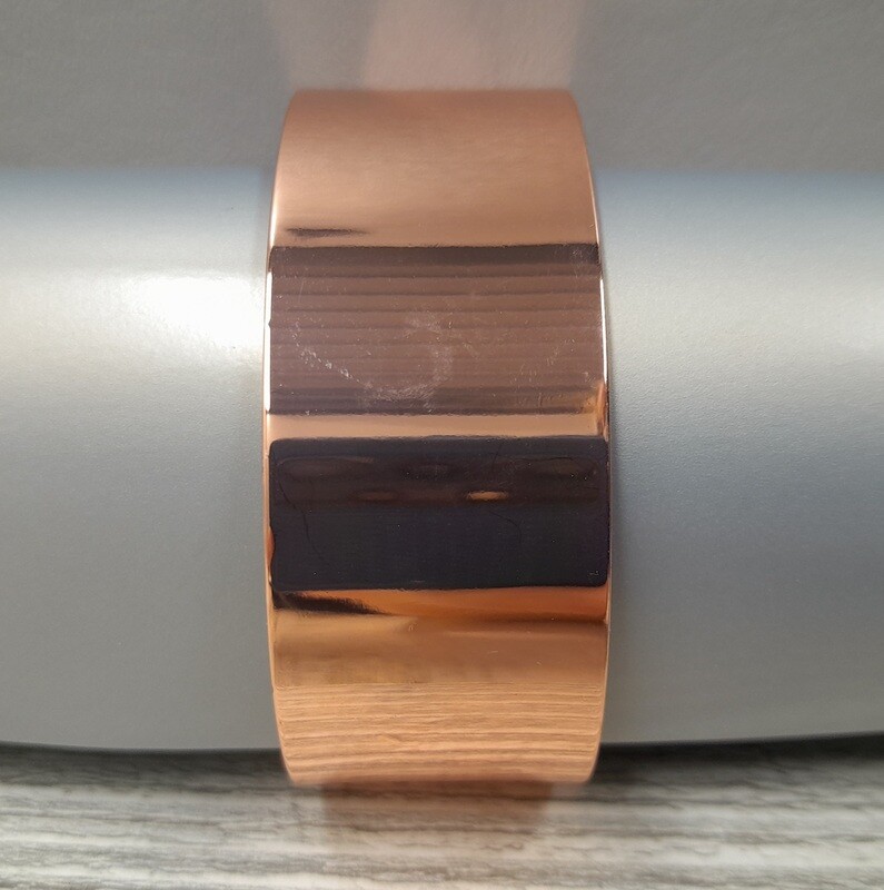 1.25&quot; Cuff Bracelet Rose Gold