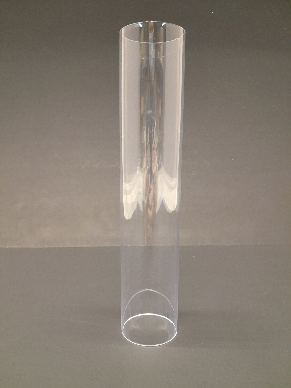 8&quot; Plastic Tube Column Clear