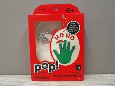 Plaster Oval Handprint Kit