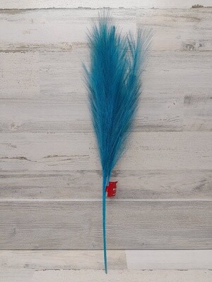 23&quot; Pampas Spray x8 Blue