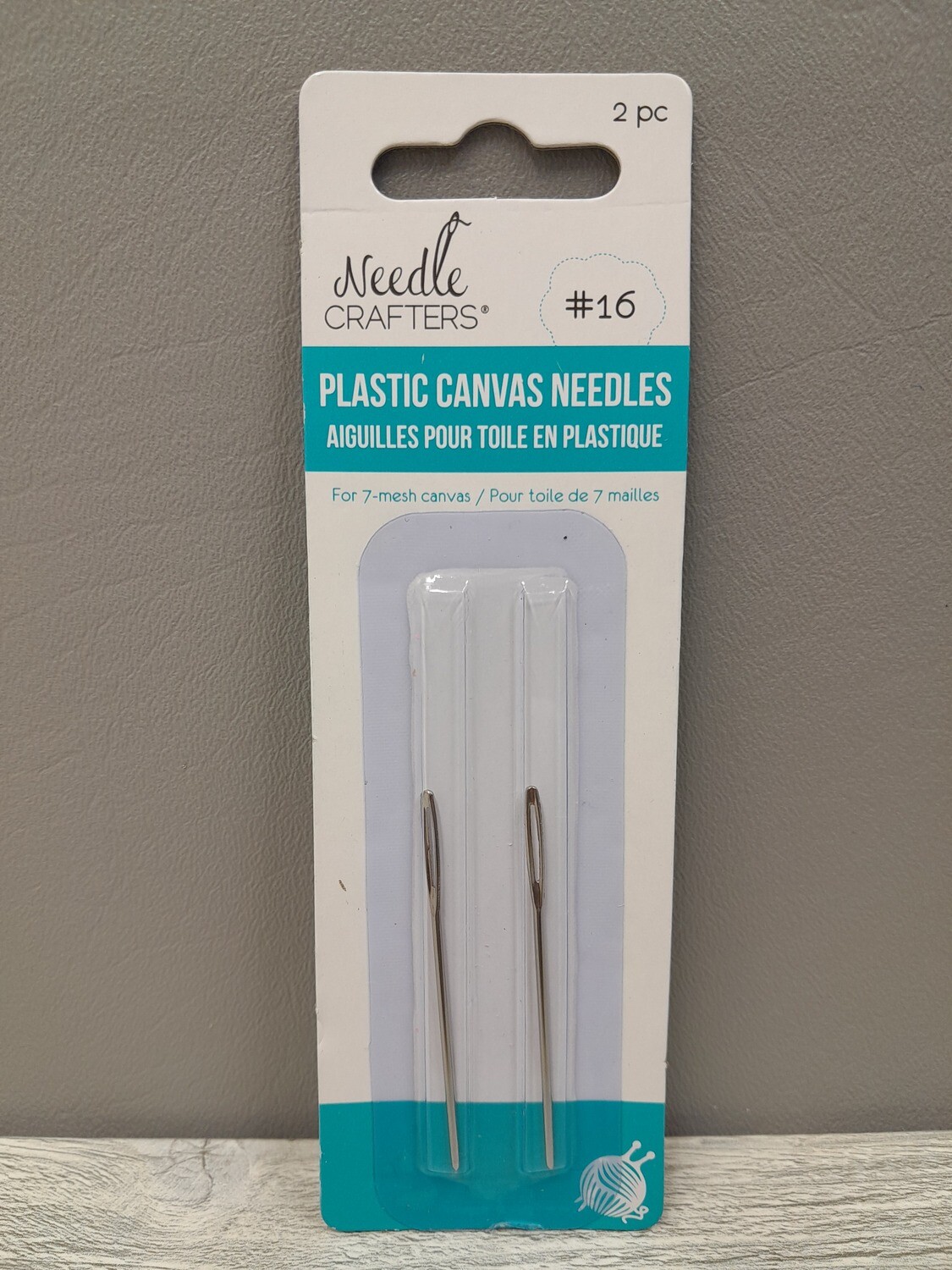 2pc #16 Plastic Canvas Needles