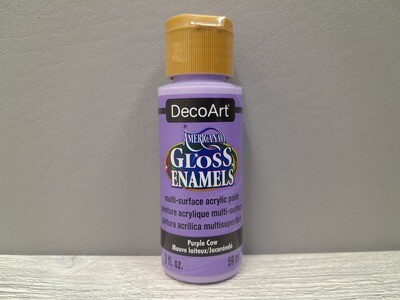 2oz Acrylic Gloss Enamel Purple Cow