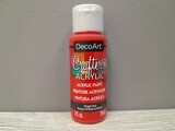 2oz Acrylic Paint Bright Red