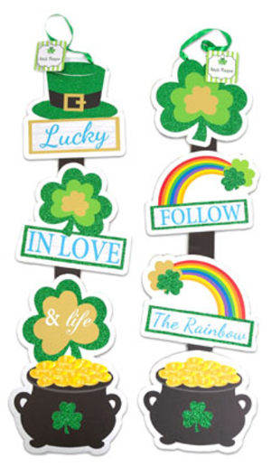 1pc St. Patrick&#39;s Day Wall Plaque Assorted