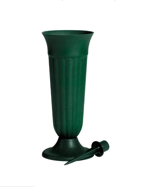 10&quot; Trinity Urn w/4&quot; Opening Green