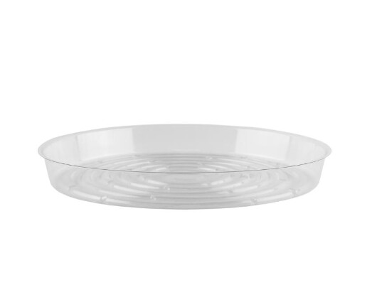 12&quot;  Planter Saucer Clear (Plastic)