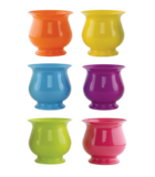 4.75&quot; Pedestal Compote Assorted (Plastic)