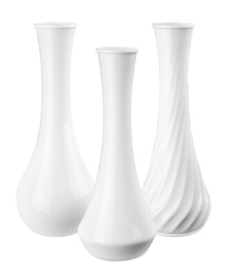 9&quot; Bud Vase Assorted (Plastic)