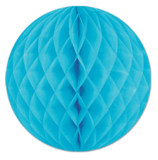 12&quot; Honeycomb Tissue Ball Turquoise