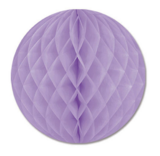 12&quot; Honeycomb Tissue Ball Lavender