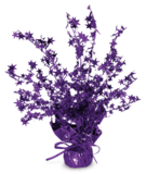 15&quot; Star Centerpiece Purple