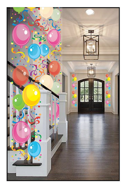 3pc 12&quot;x6&#39; Balloon Party Panels