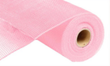 10&quot;x10yd Solid Deco Mesh  Pink