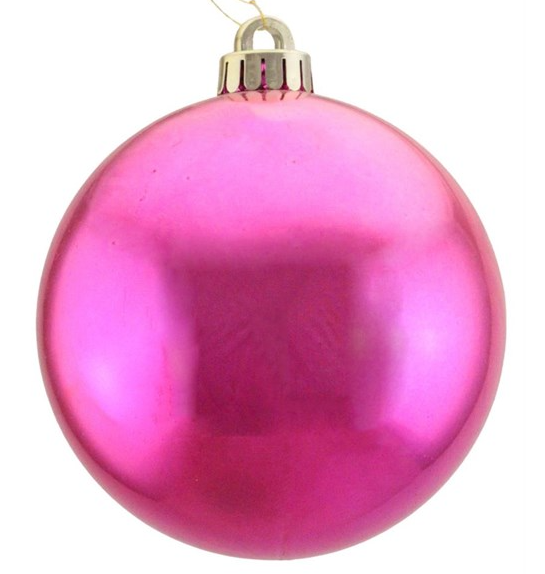 100mm V.P. Smooth Ornament Fuchsia