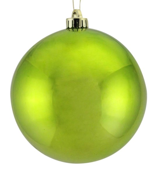 150mm V.P. Smooth Ornament Lime