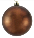 150mm V.P. Smooth Ornament Chocolate Brown