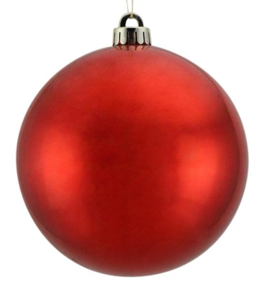 200mm V.P. Smooth Ornament Red